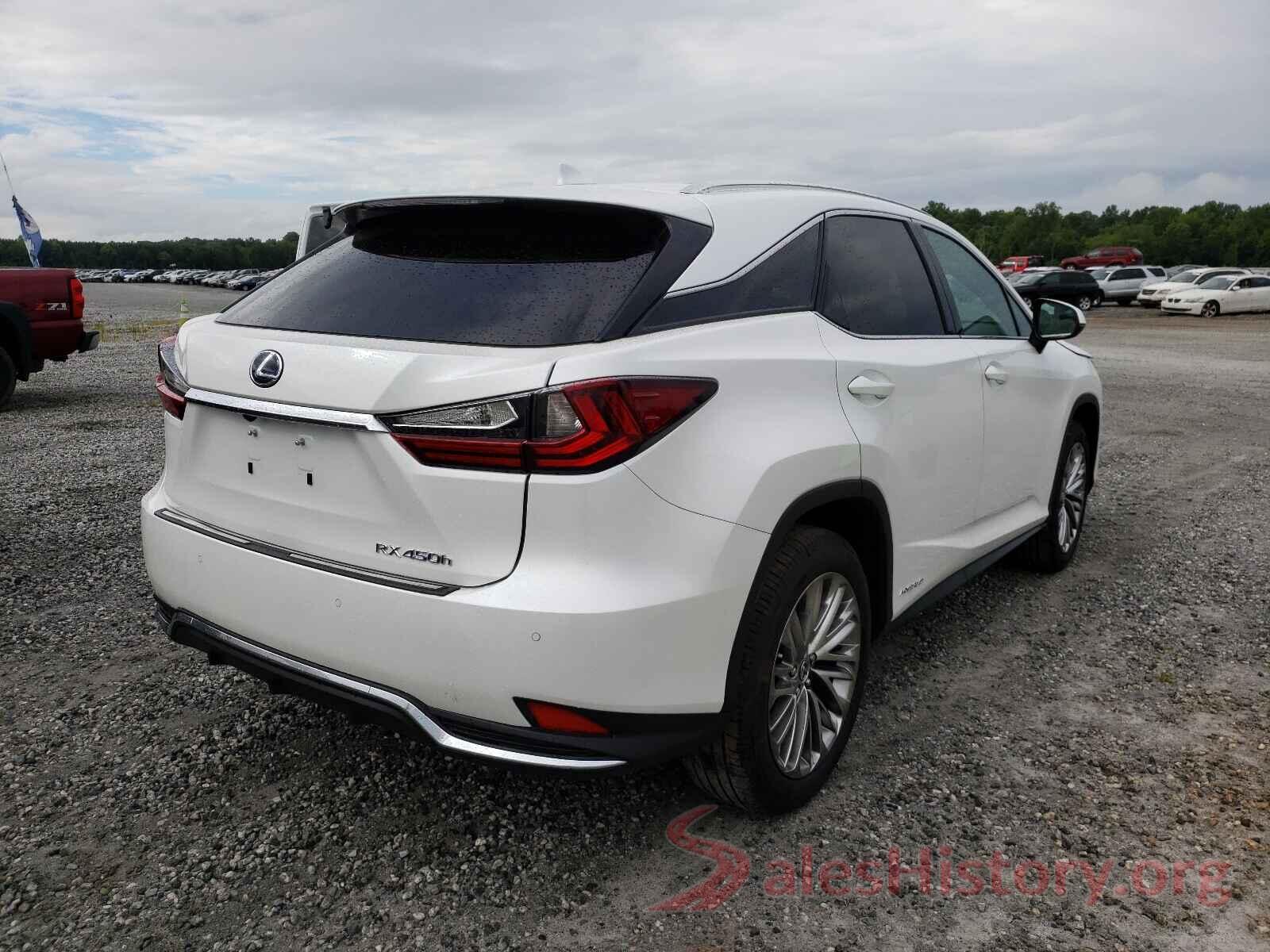 2T2JGMDA3MC065118 2021 LEXUS RX450