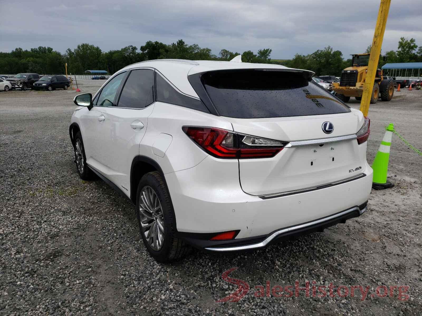 2T2JGMDA3MC065118 2021 LEXUS RX450