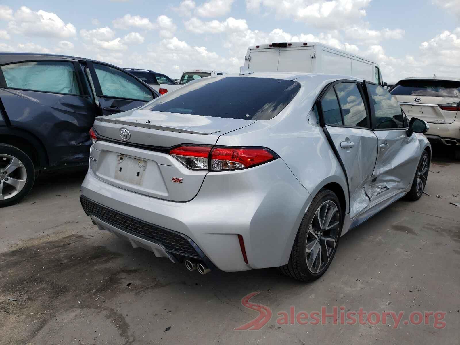 5YFP4RCE2LP020162 2020 TOYOTA COROLLA