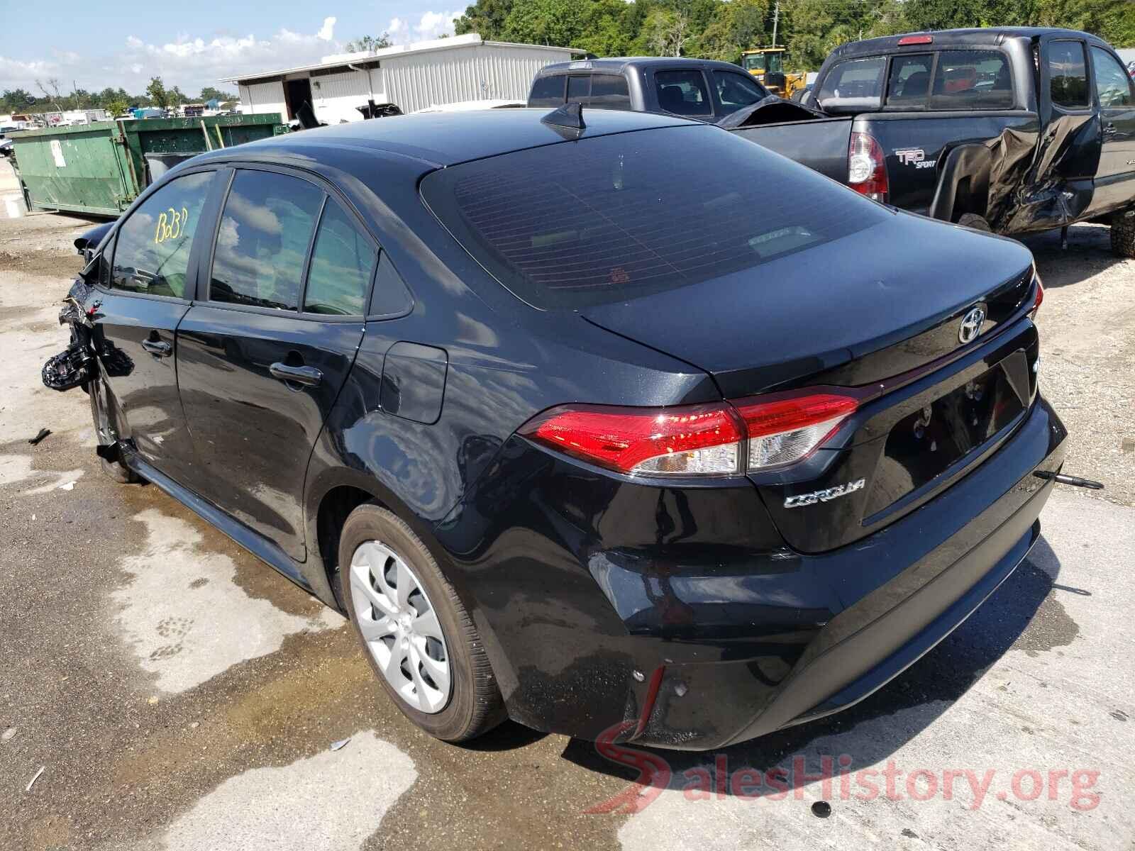 JTDEPMAE1MJ126483 2021 TOYOTA COROLLA