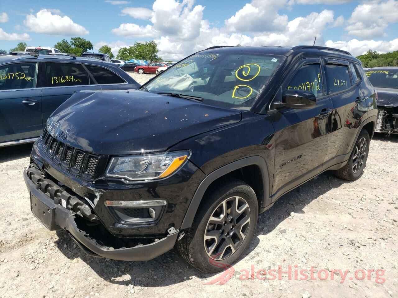 3C4NJDABXKT741398 2019 JEEP COMPASS