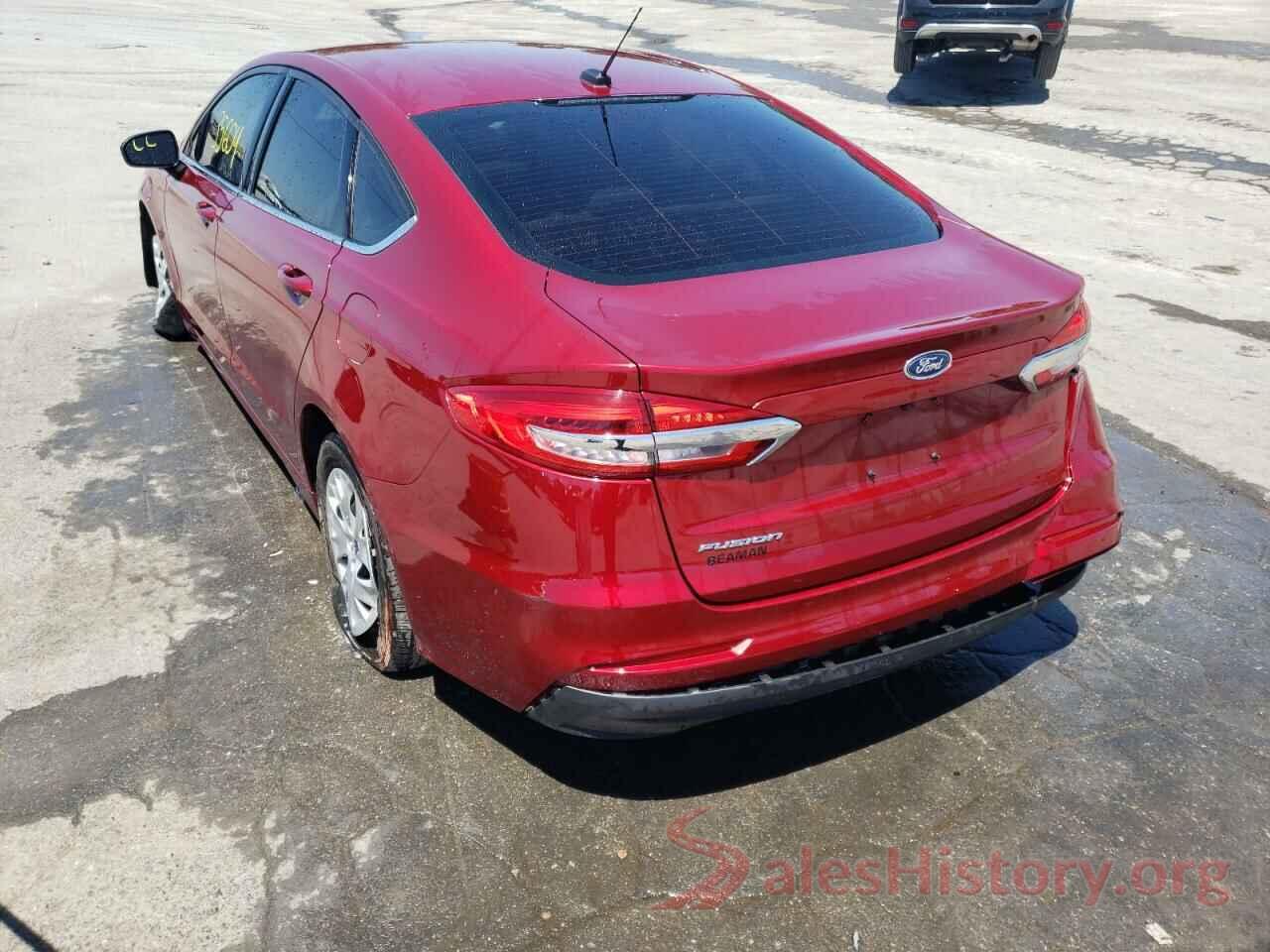 3FA6P0G75KR229307 2019 FORD FUSION