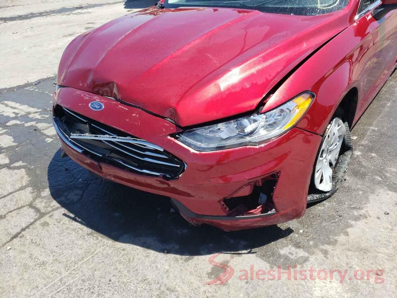 3FA6P0G75KR229307 2019 FORD FUSION