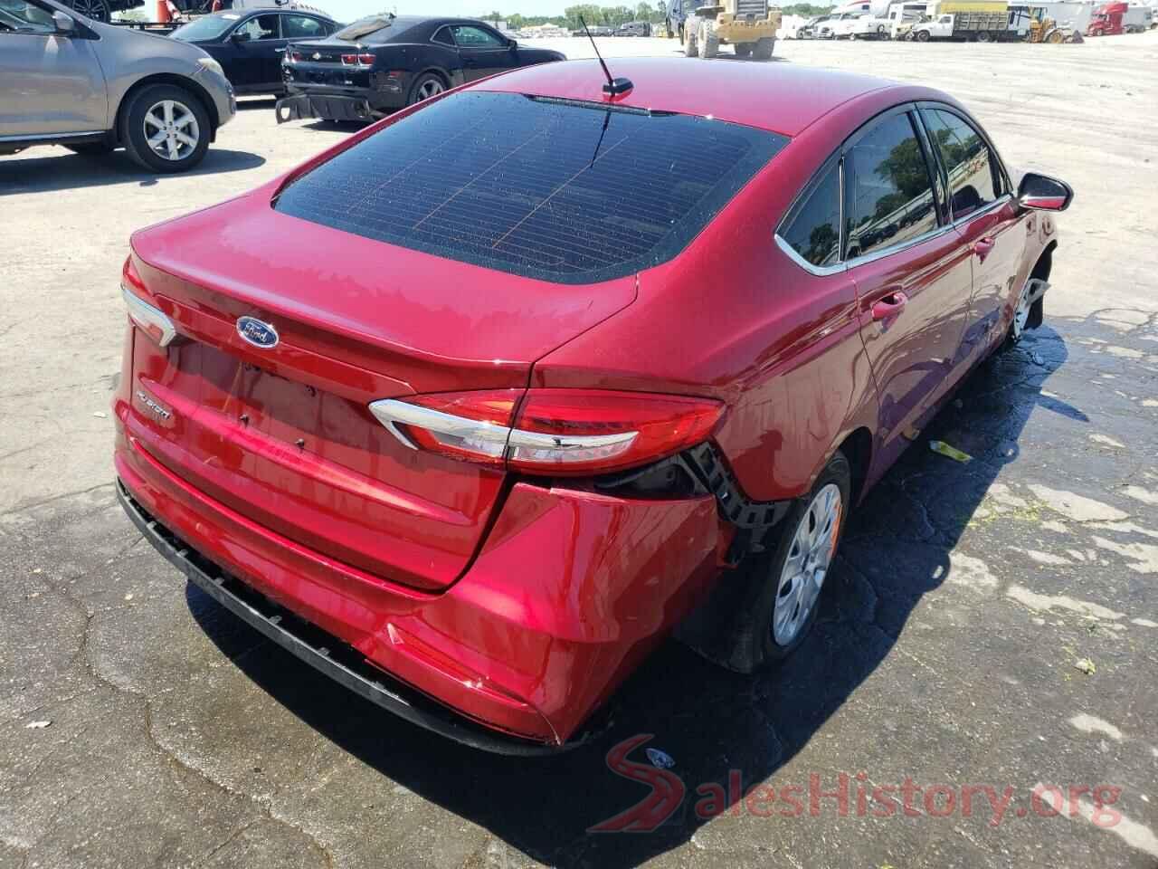 3FA6P0G75KR229307 2019 FORD FUSION