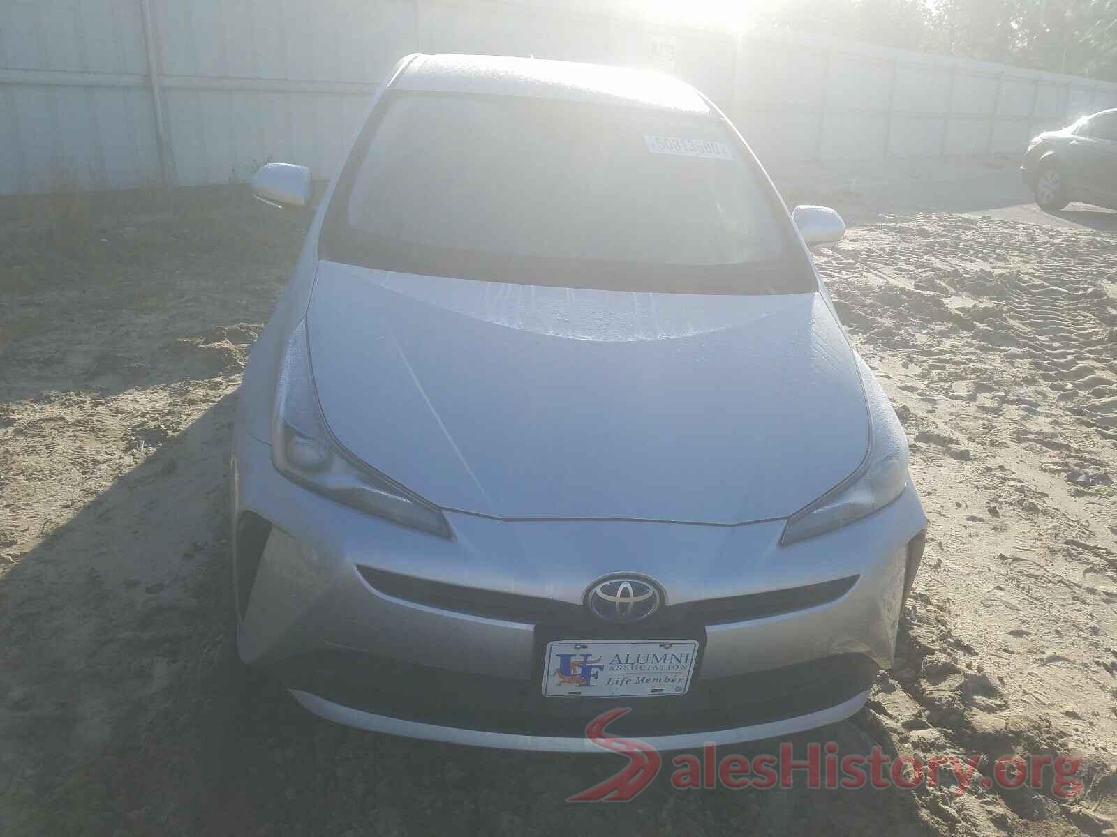 JTDKARFU5K3101525 2019 TOYOTA PRIUS