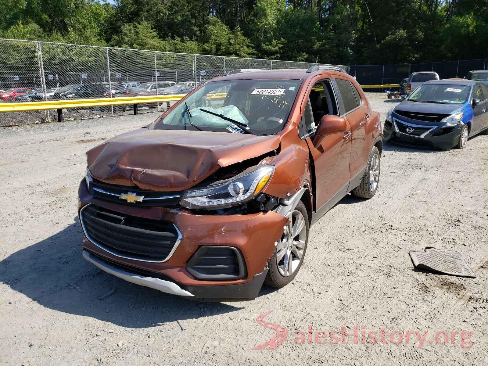 3GNCJLSB1KL322962 2019 CHEVROLET TRAX