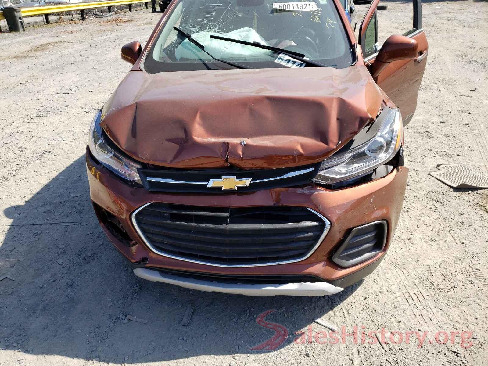 3GNCJLSB1KL322962 2019 CHEVROLET TRAX