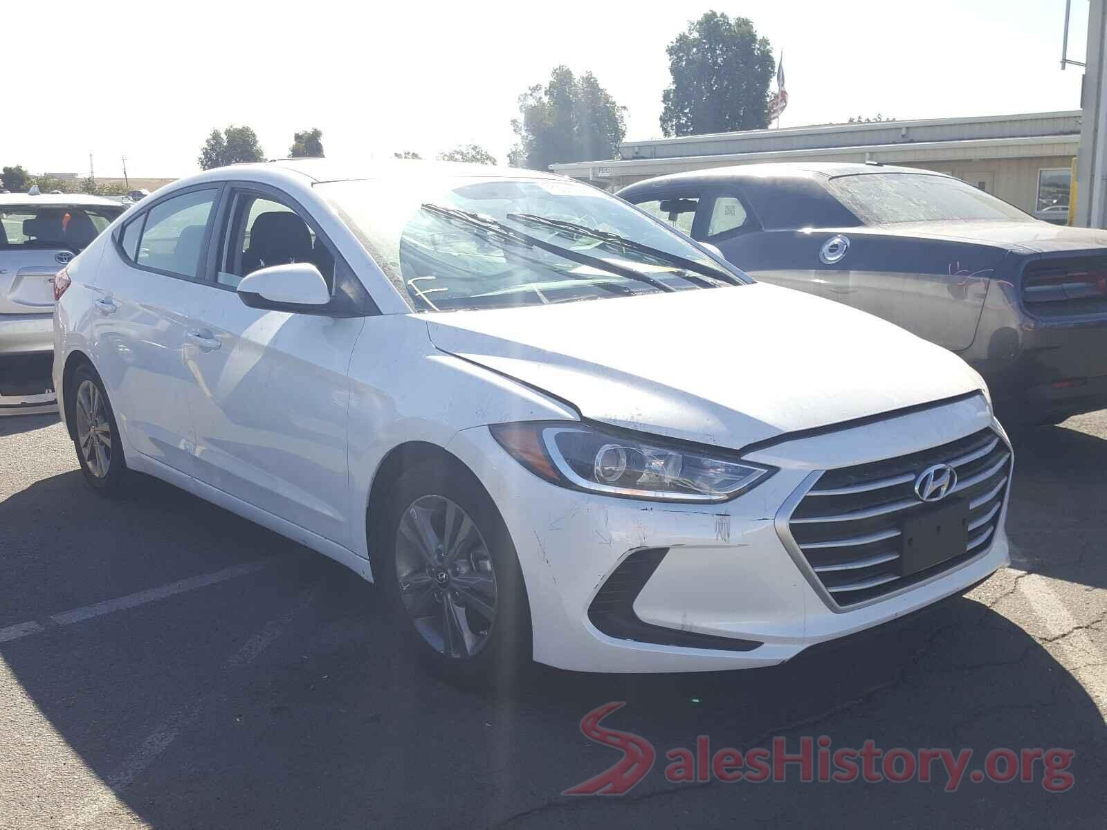 5NPD84LF8JH376967 2018 HYUNDAI ELANTRA