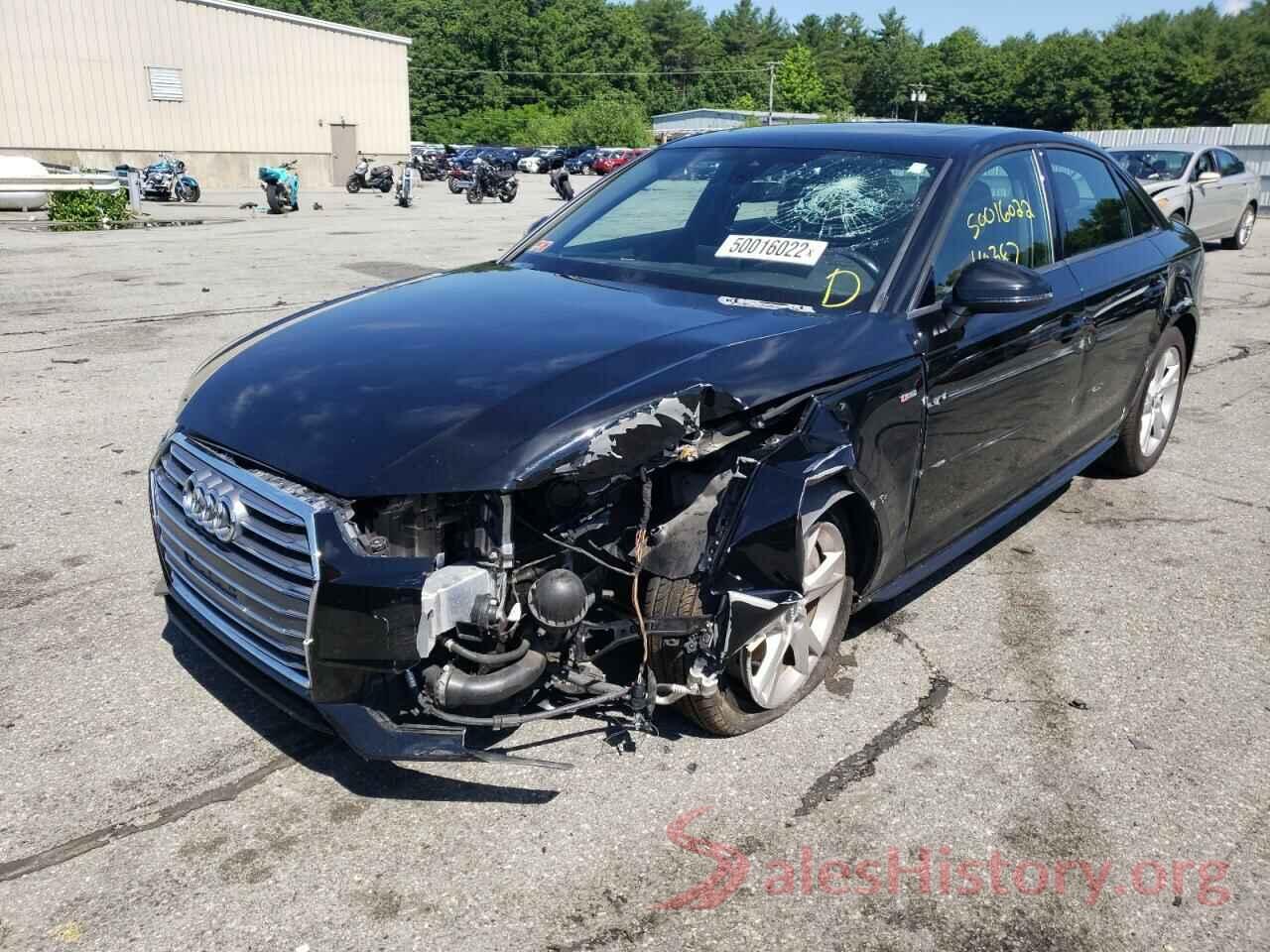 WAUDNAF46JA171685 2018 AUDI A4