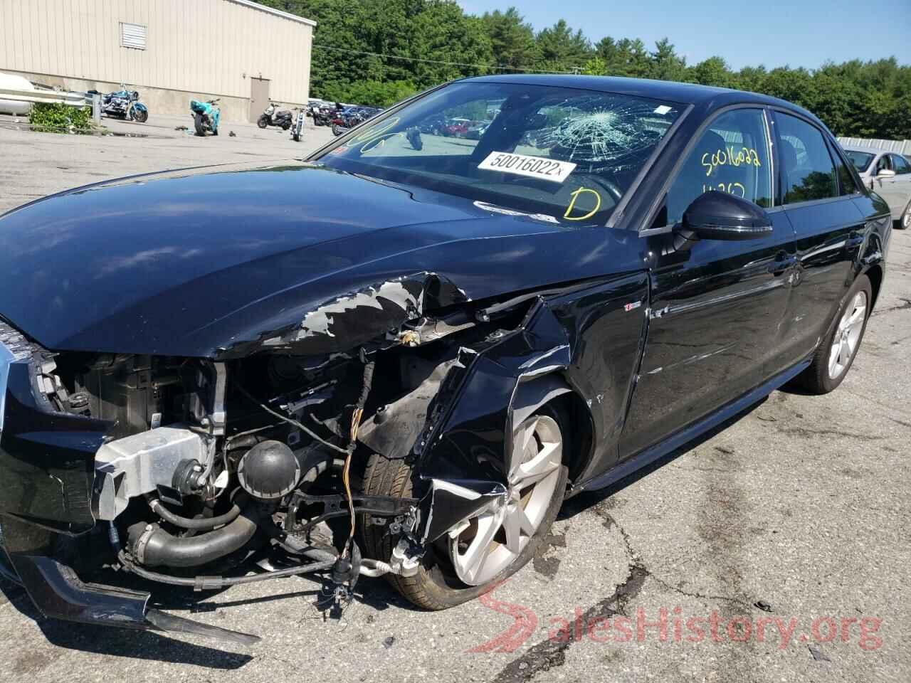 WAUDNAF46JA171685 2018 AUDI A4