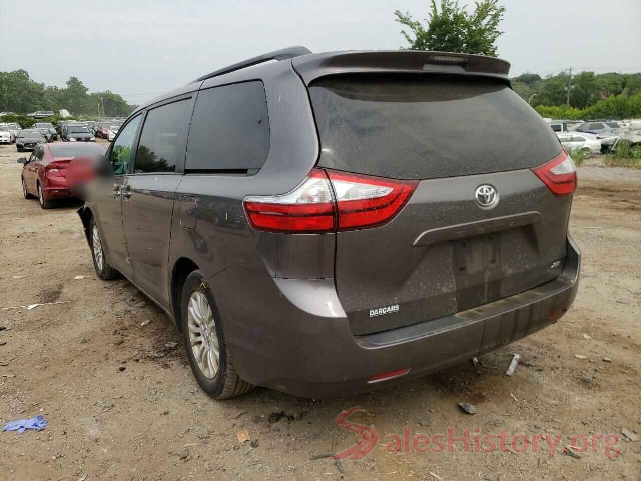 5TDYZ3DC1HS806288 2017 TOYOTA SIENNA