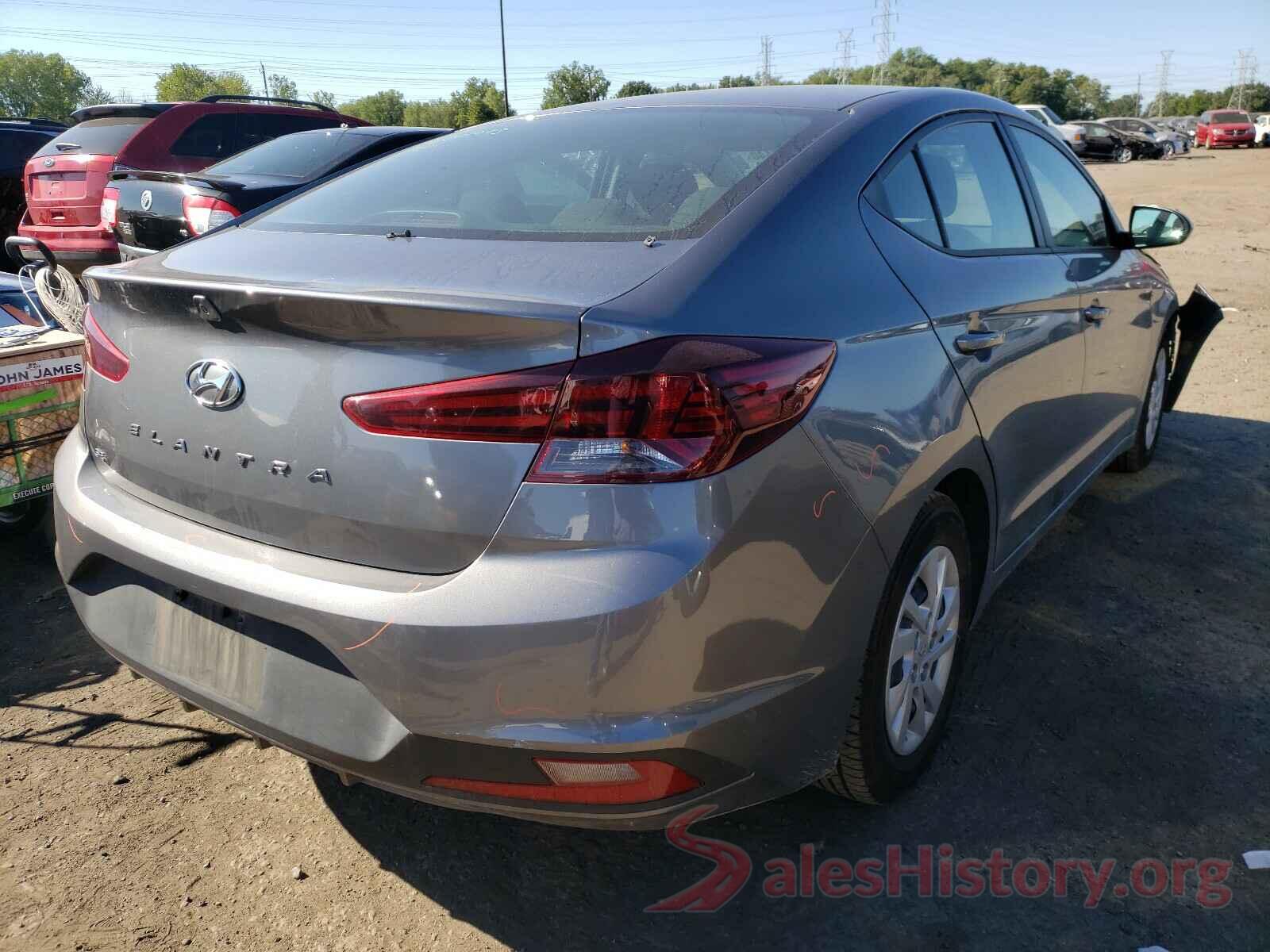 5NPD74LF4KH470977 2019 HYUNDAI ELANTRA