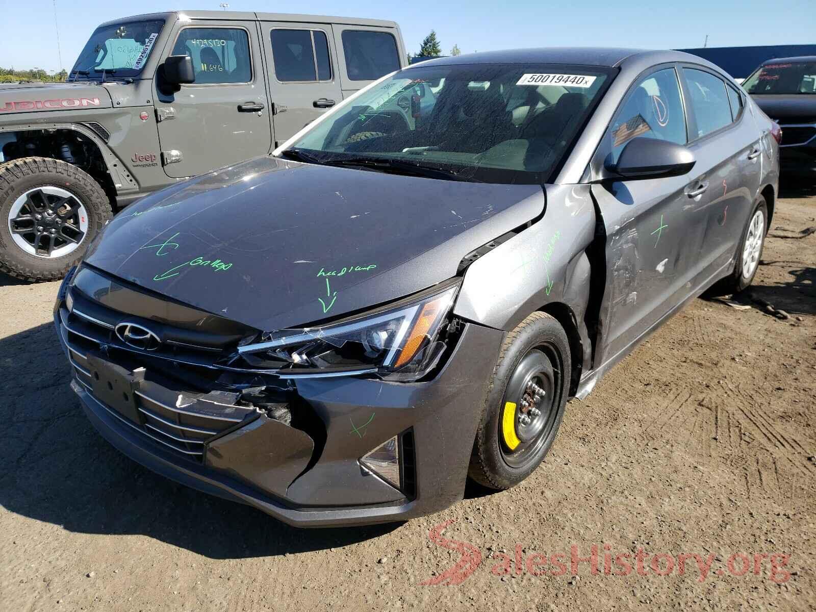 5NPD74LF4KH470977 2019 HYUNDAI ELANTRA