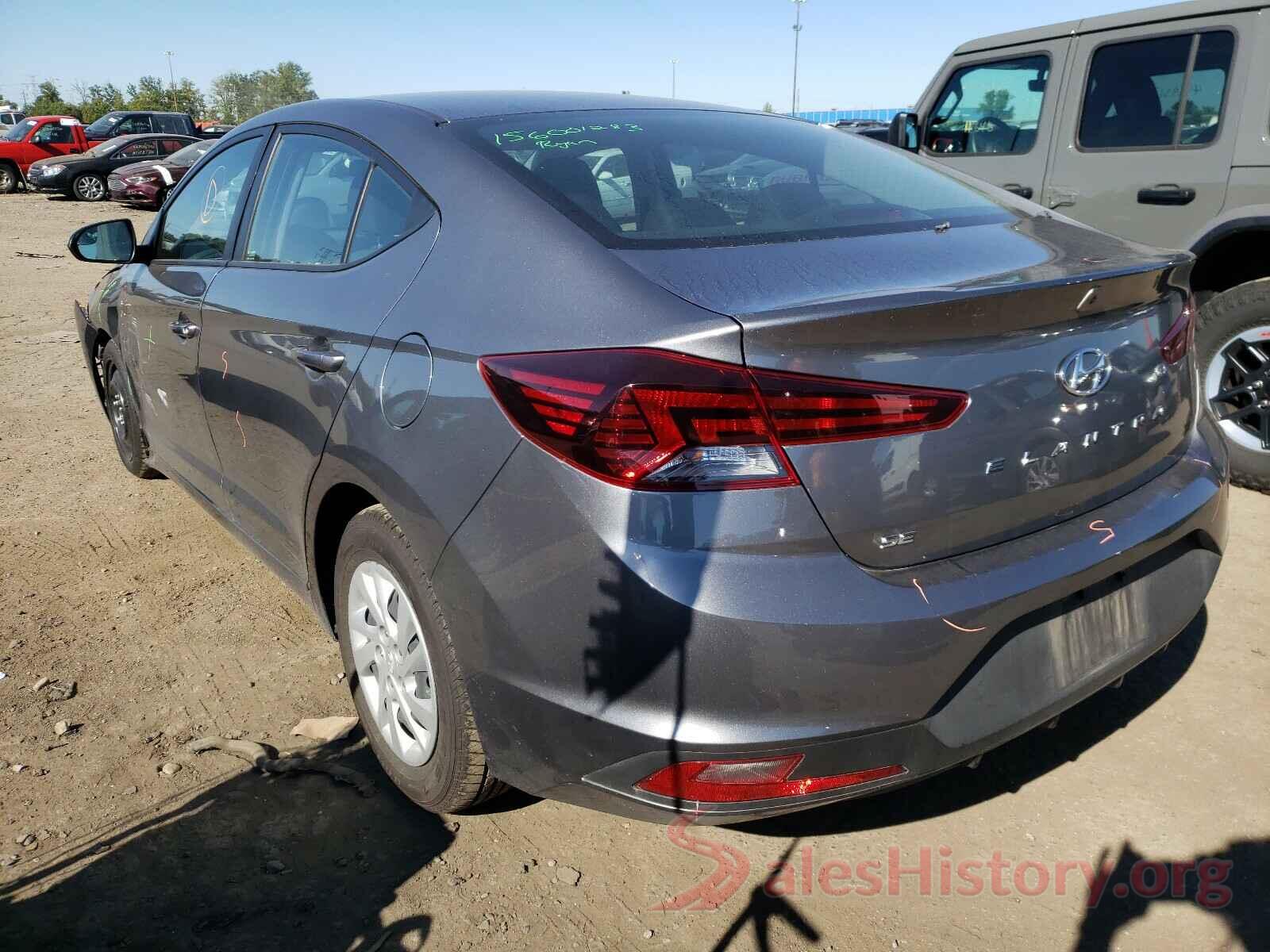 5NPD74LF4KH470977 2019 HYUNDAI ELANTRA