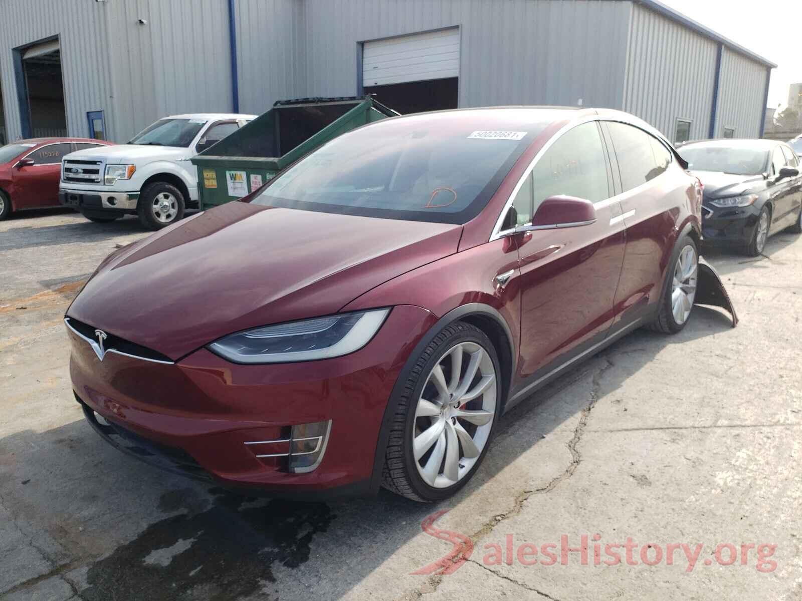 5YJXCBE47GFS00690 2016 TESLA MODEL X