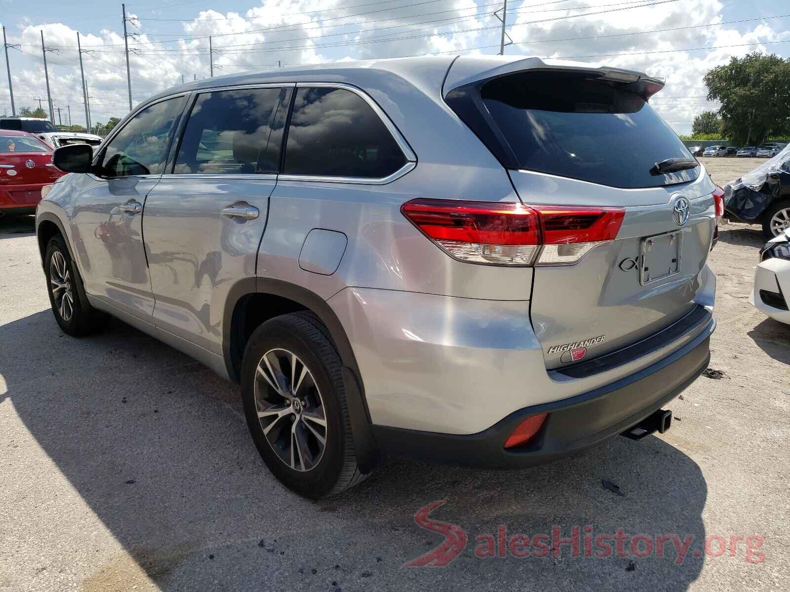 5TDZZRFH3HS189542 2017 TOYOTA HIGHLANDER