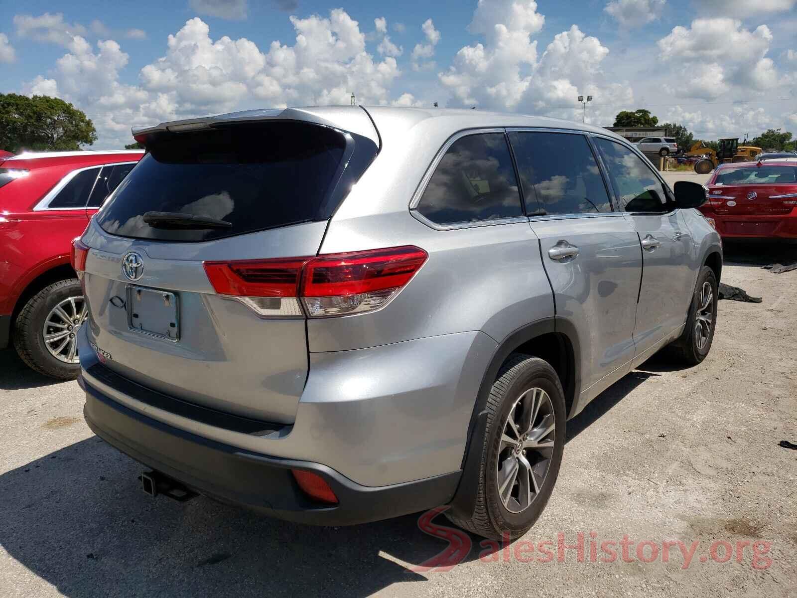 5TDZZRFH3HS189542 2017 TOYOTA HIGHLANDER