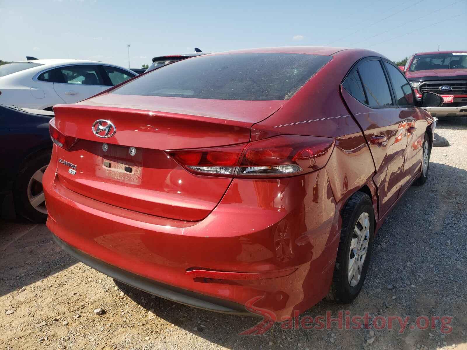 5NPD74LF4JH345508 2018 HYUNDAI ELANTRA