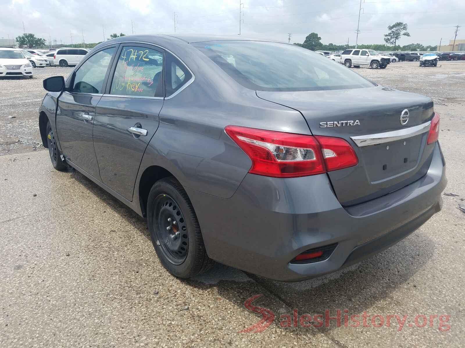 3N1AB7AP0KY354213 2019 NISSAN SENTRA