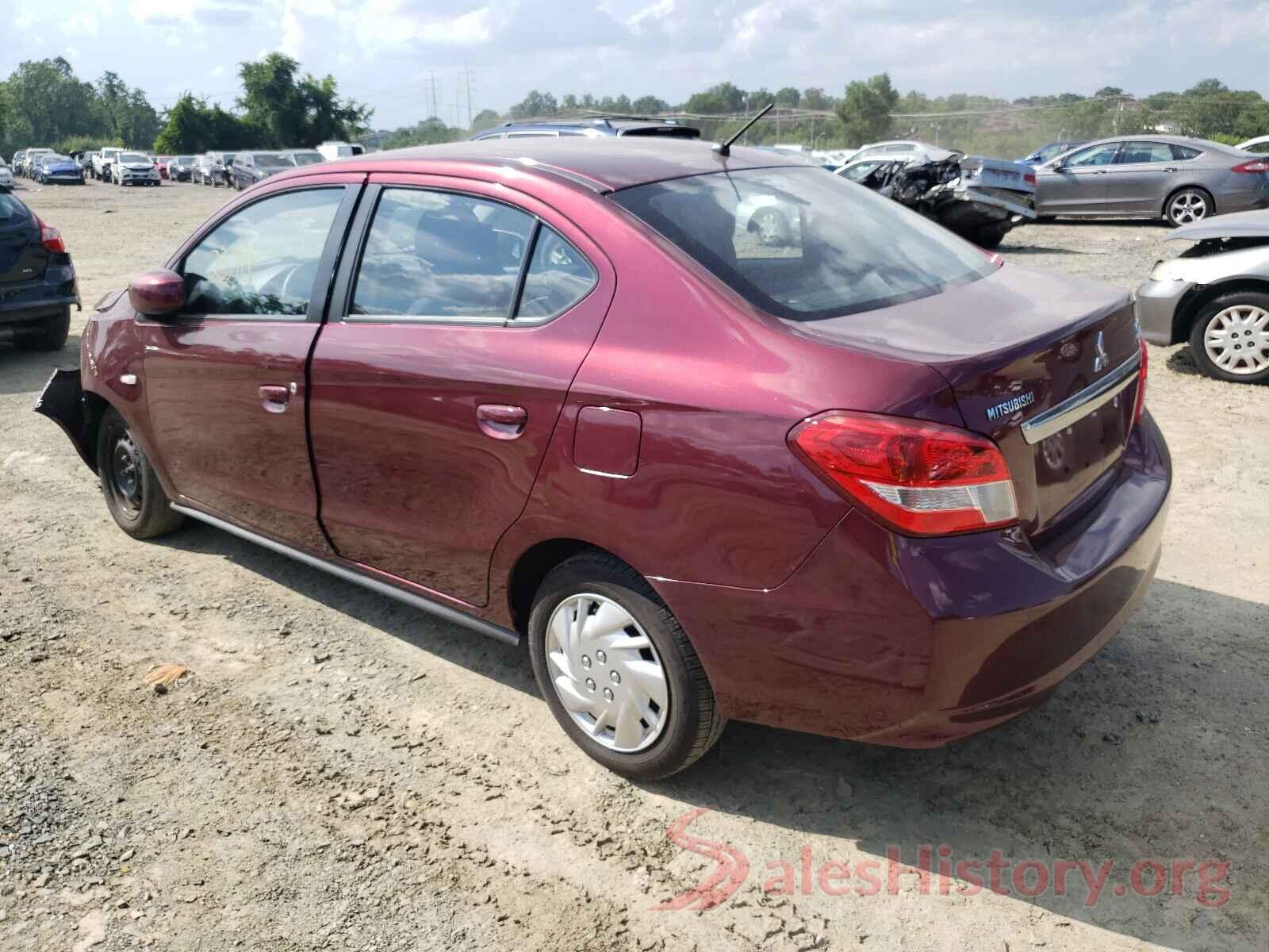 ML32F3FJ8KHF06226 2019 MITSUBISHI MIRAGE