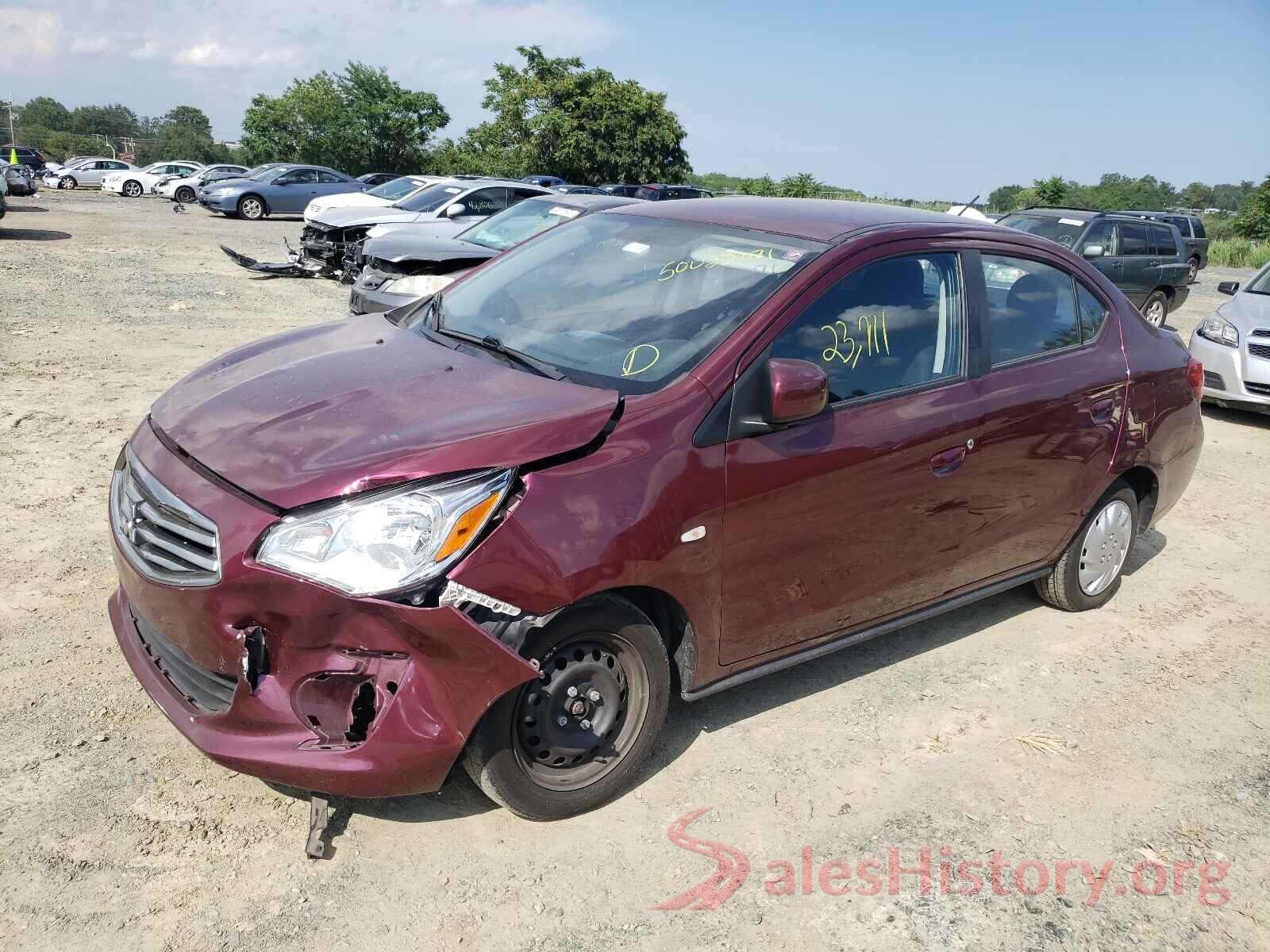 ML32F3FJ8KHF06226 2019 MITSUBISHI MIRAGE