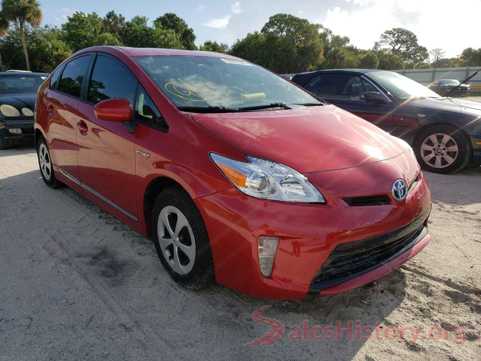 JTDKN3DU0F0443752 2015 TOYOTA PRIUS