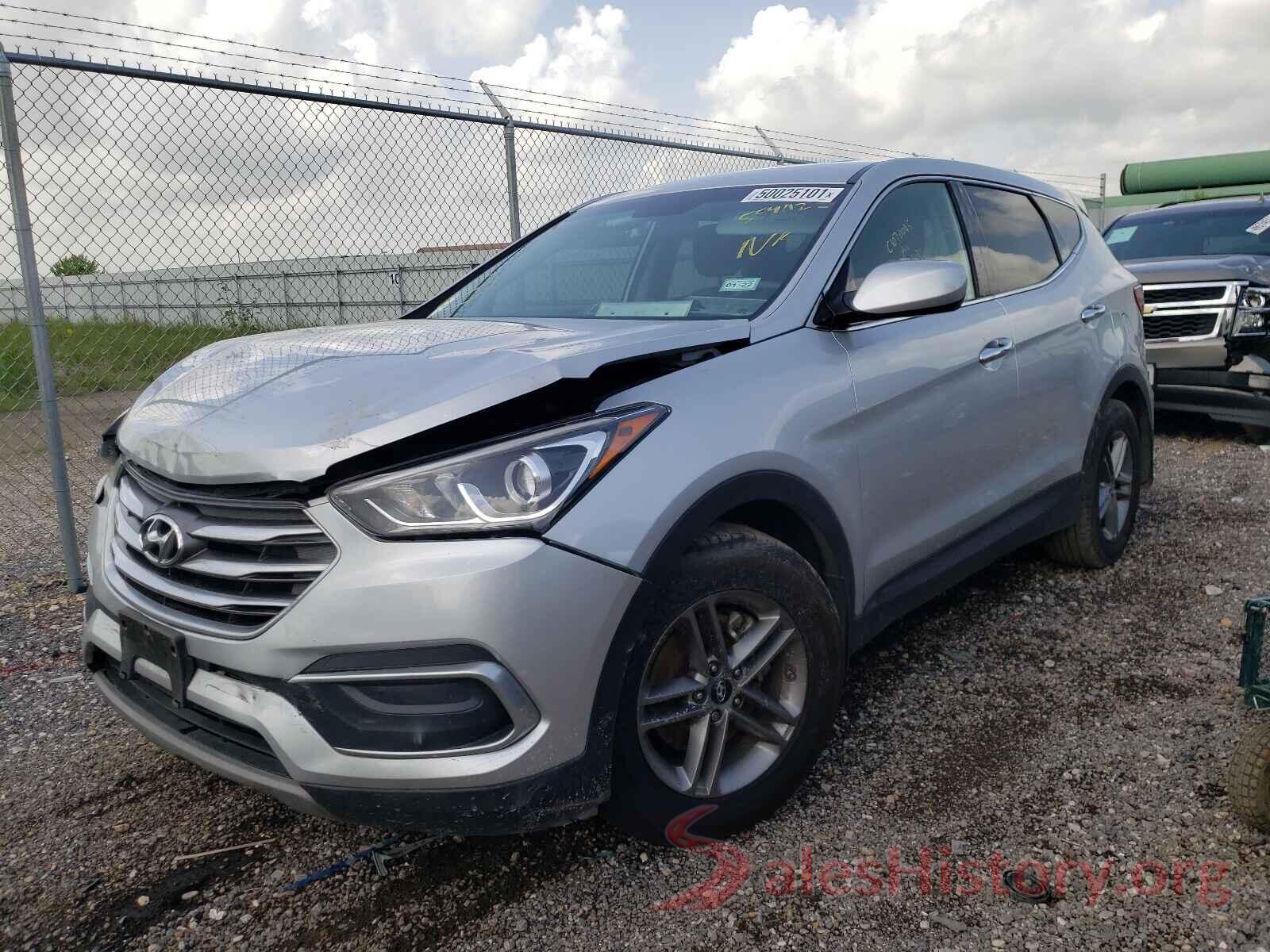 5XYZT3LB5JG554112 2018 HYUNDAI SANTA FE