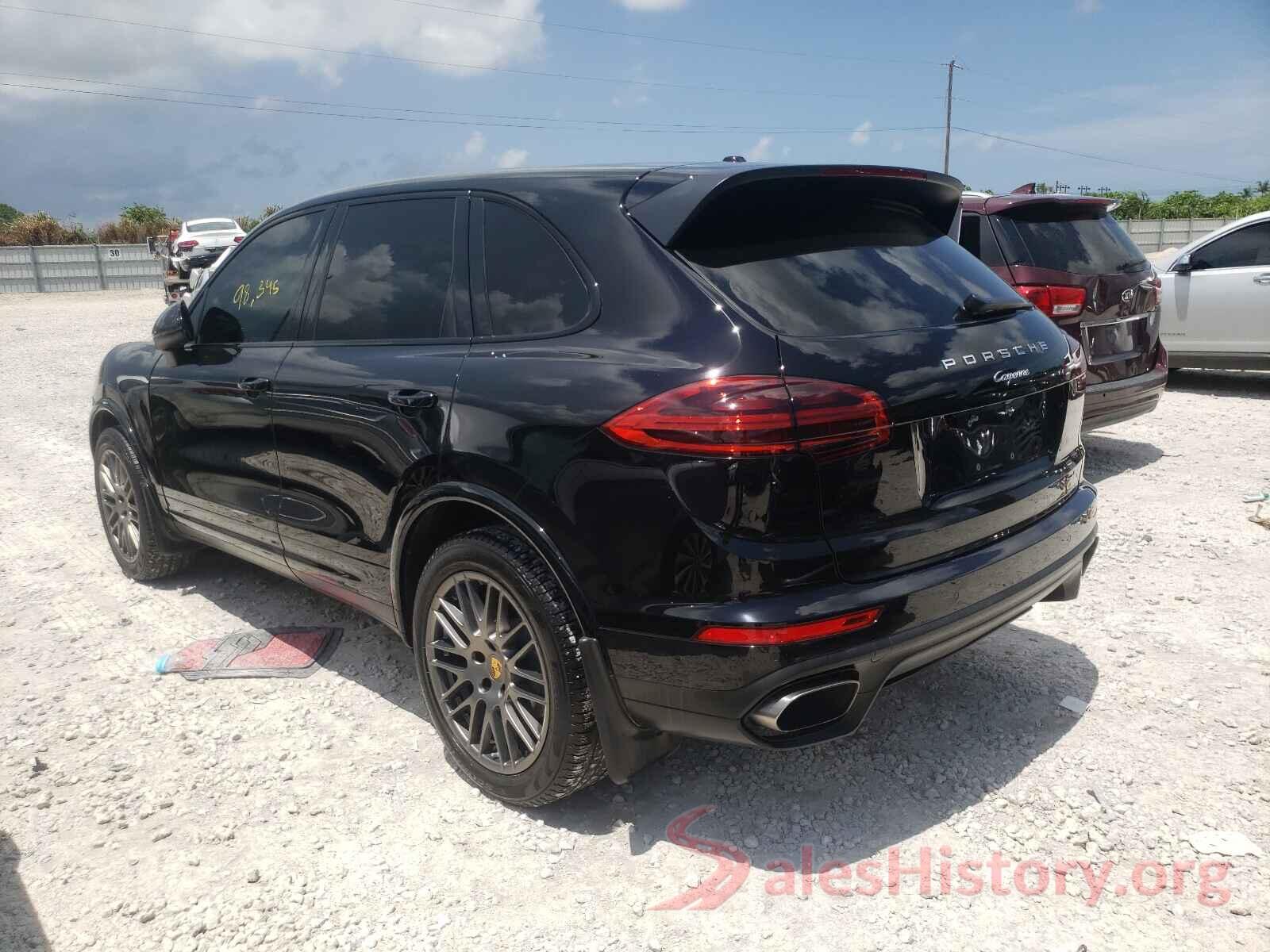 WP1AA2A22HKA89792 2017 PORSCHE CAYENNE