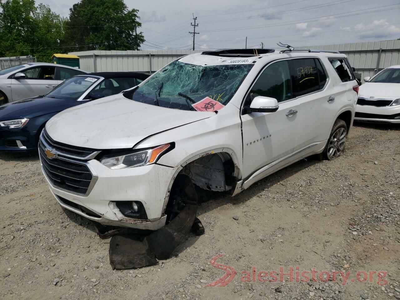 1GNERKKW8JJ142396 2018 CHEVROLET TRAVERSE