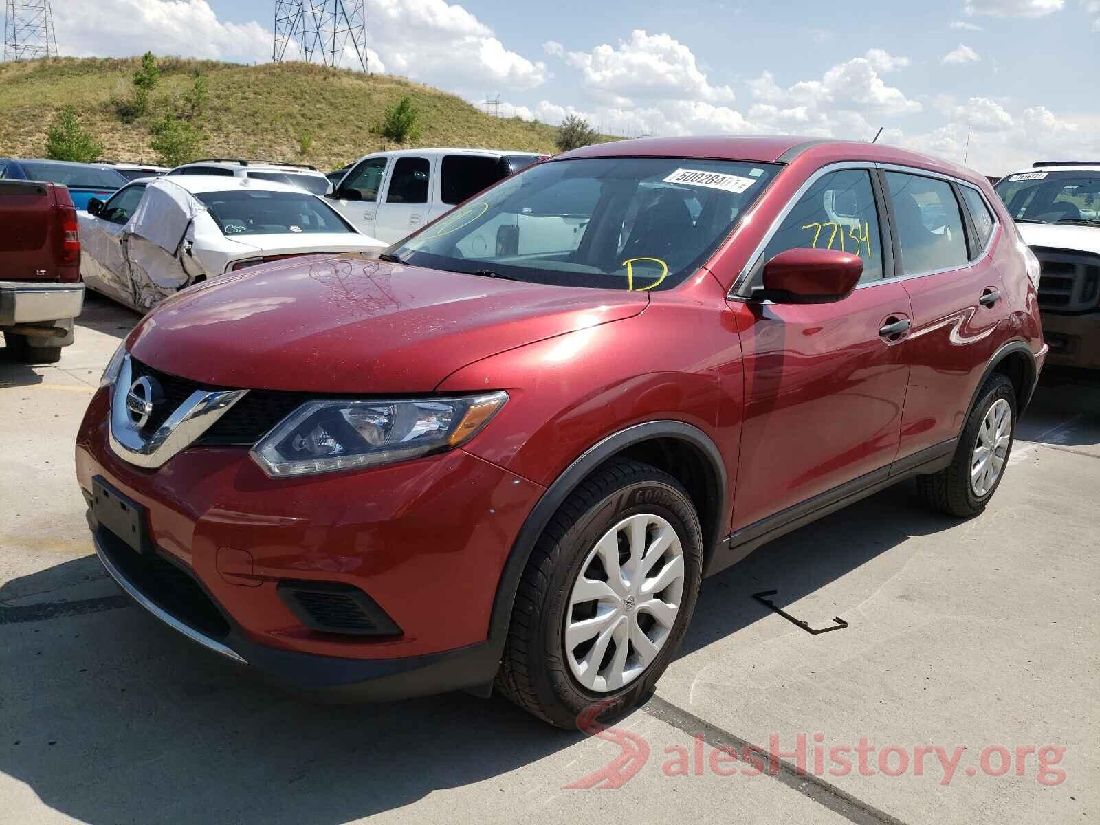 KNMAT2MVXGP671965 2016 NISSAN ROGUE