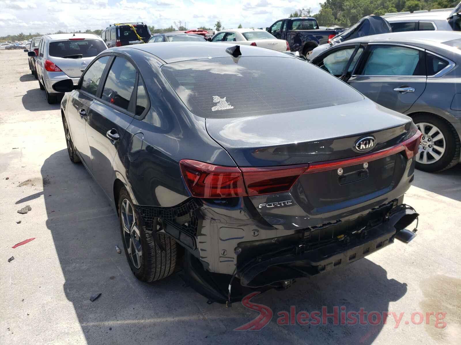 3KPF24AD1LE222653 2020 KIA FORTE