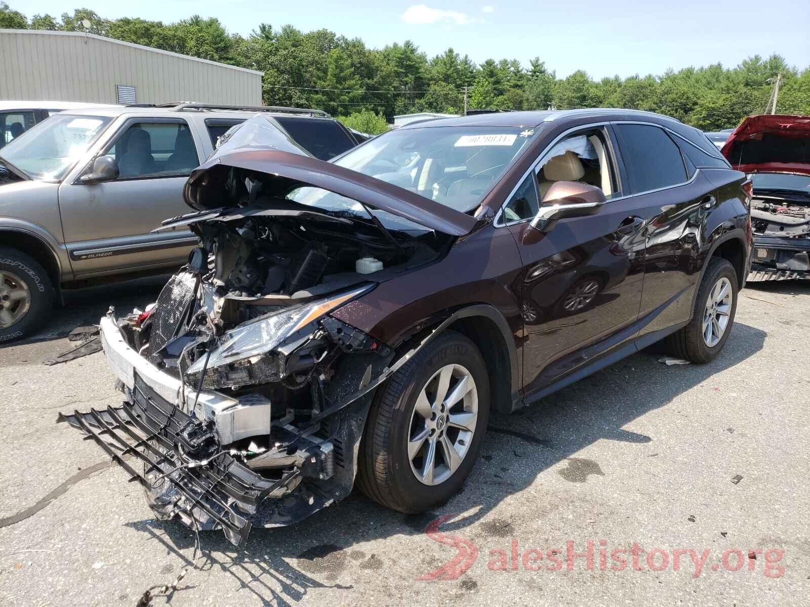 2T2BZMCA6JC139448 2018 LEXUS RX350