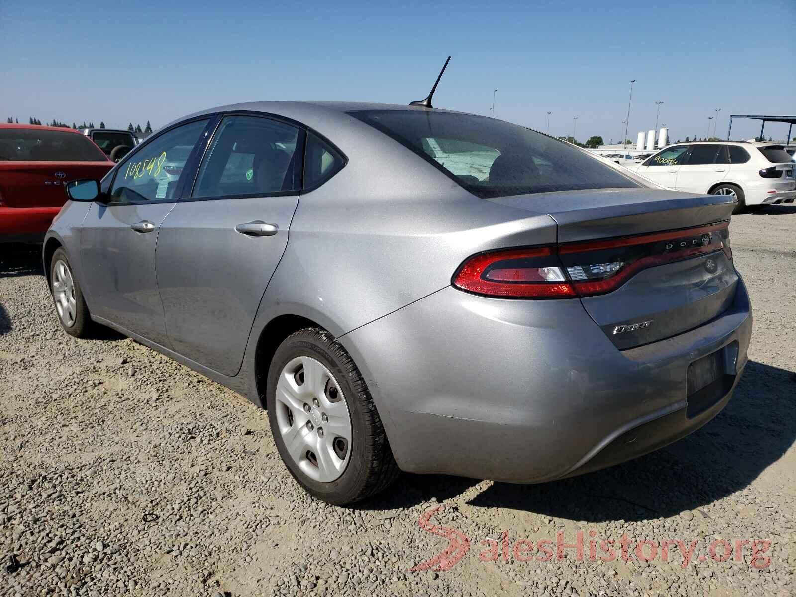 1C3CDFAA2GD565546 2016 DODGE DART