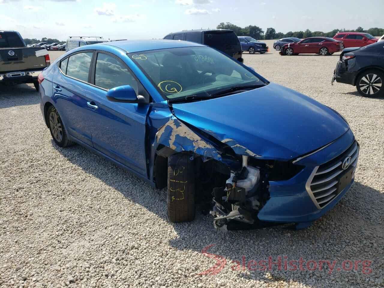 5NPD84LF6JH244967 2018 HYUNDAI ELANTRA