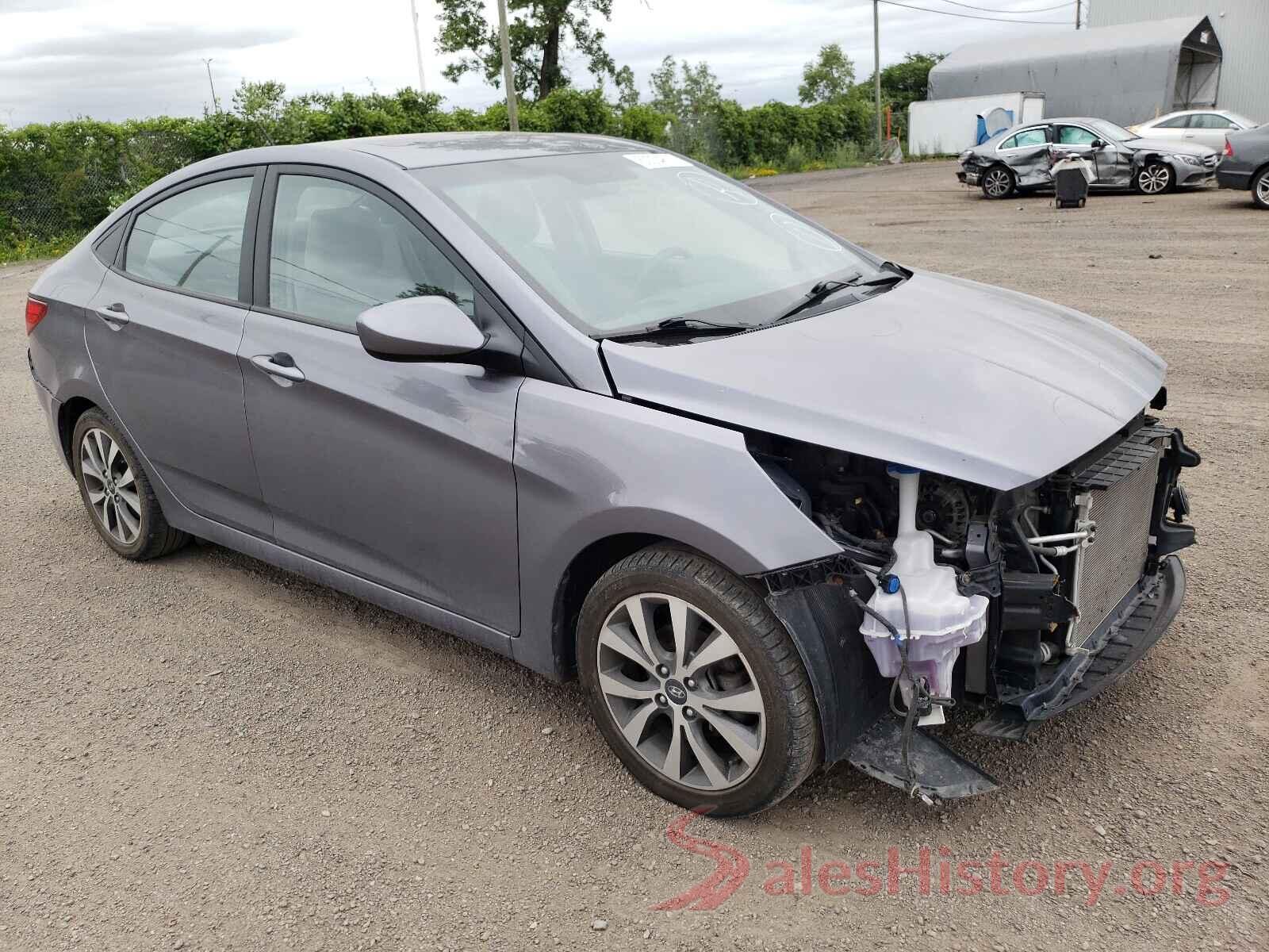 KMHCT4AE5GU106609 2016 HYUNDAI ACCENT