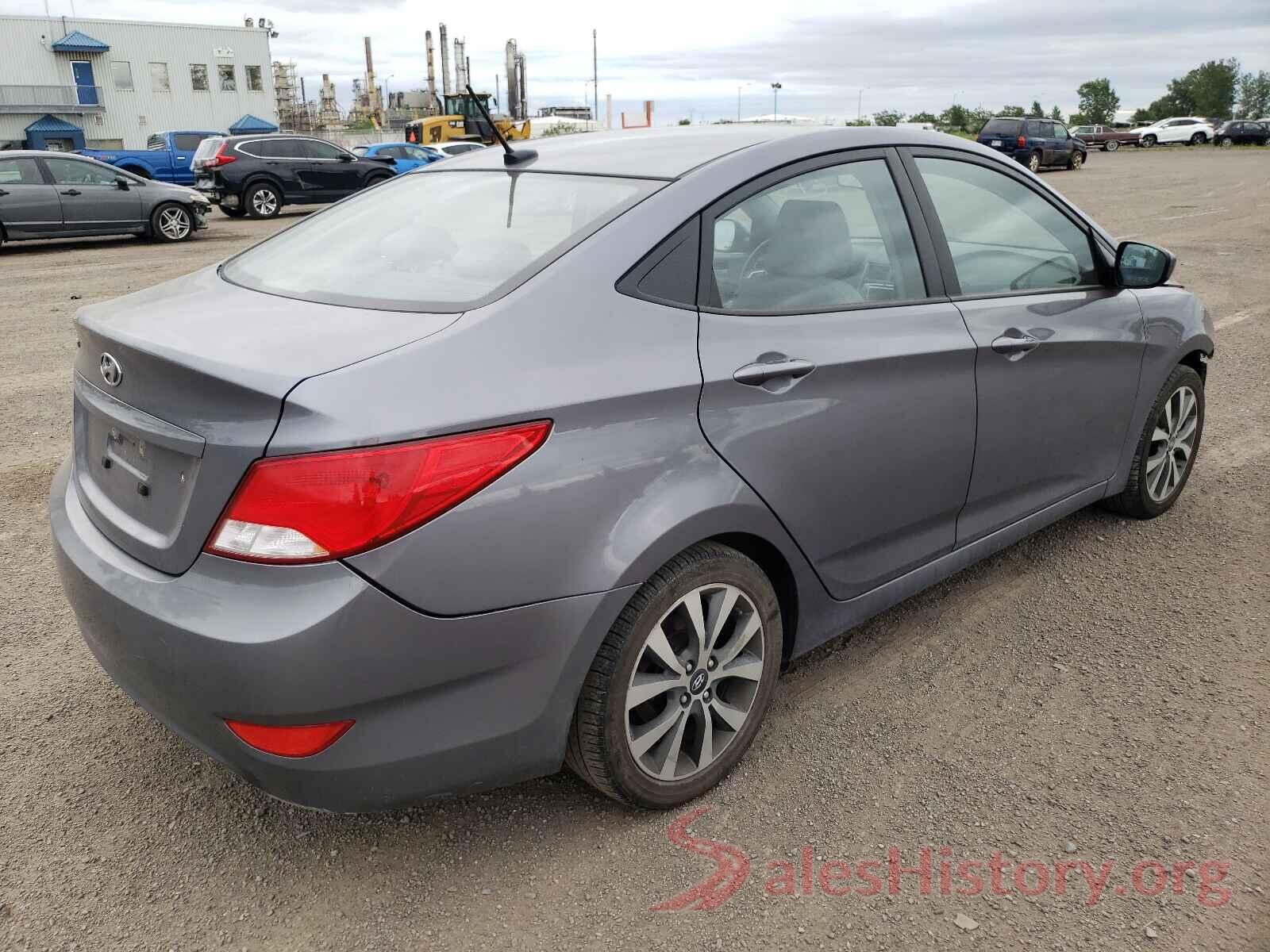 KMHCT4AE5GU106609 2016 HYUNDAI ACCENT