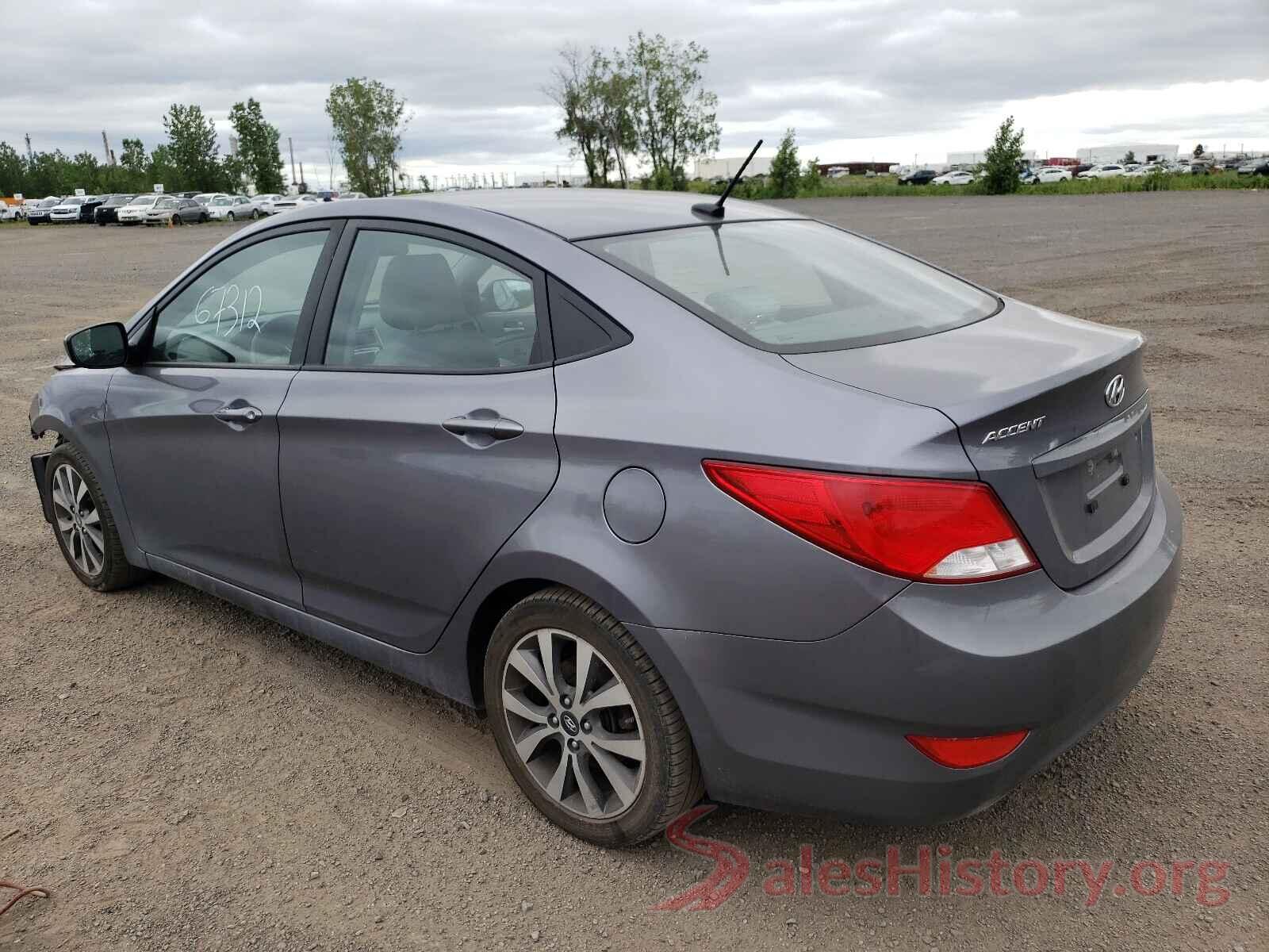 KMHCT4AE5GU106609 2016 HYUNDAI ACCENT