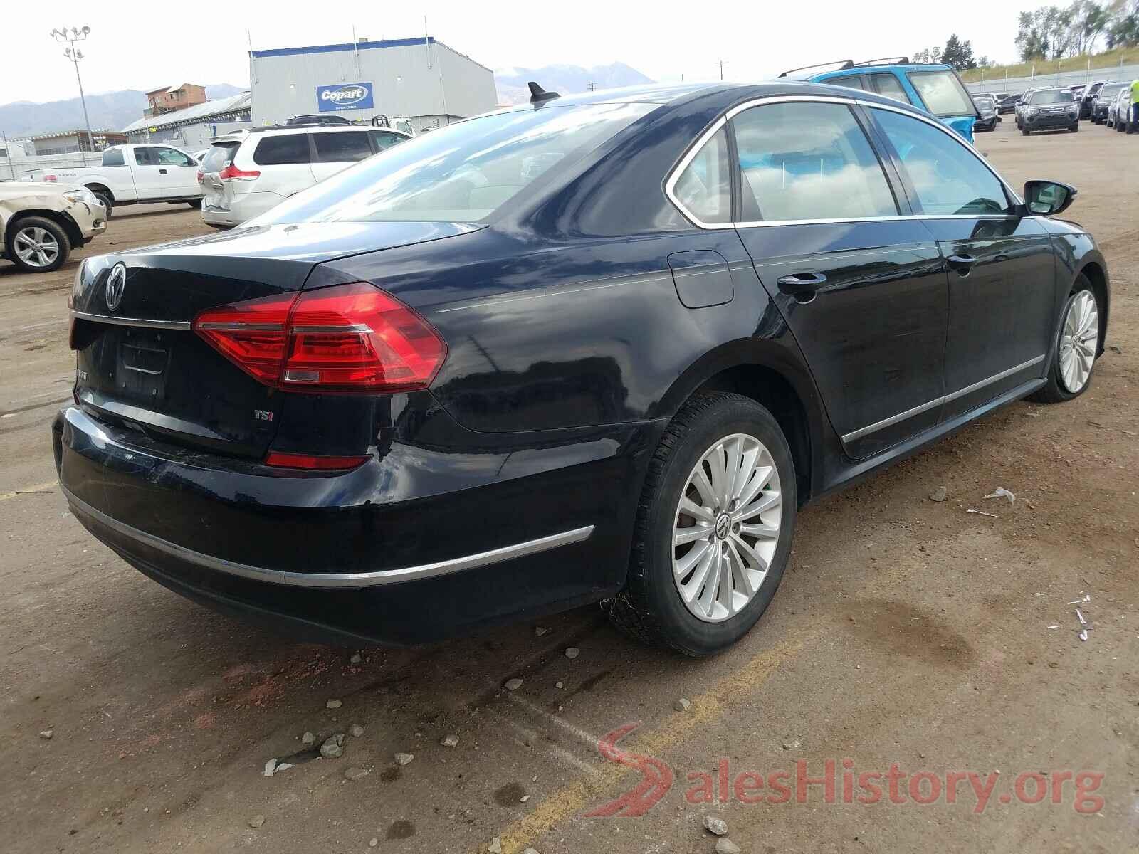 1VWBS7A32GC020793 2016 VOLKSWAGEN PASSAT