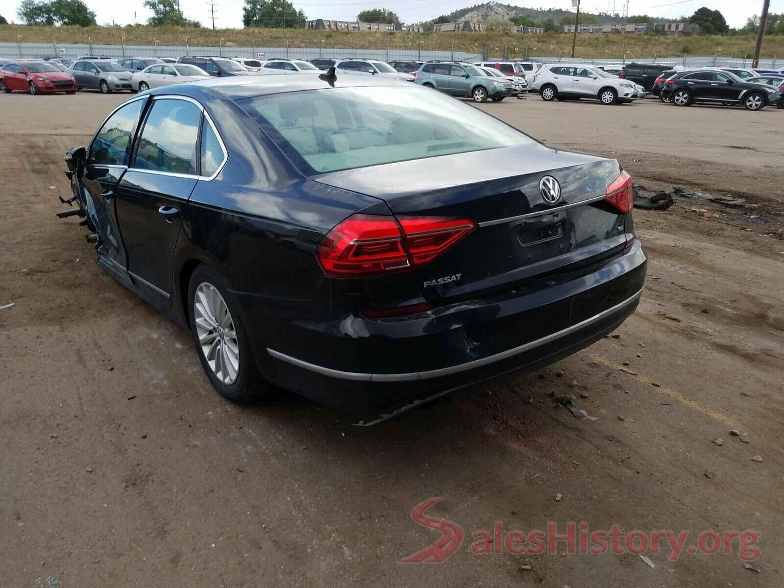 1VWBS7A32GC020793 2016 VOLKSWAGEN PASSAT