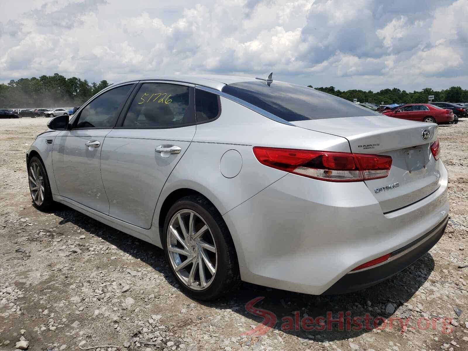 KNAGT4L39G5110025 2016 KIA OPTIMA