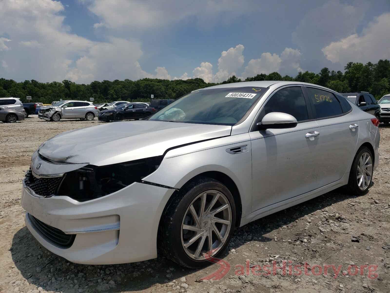 KNAGT4L39G5110025 2016 KIA OPTIMA