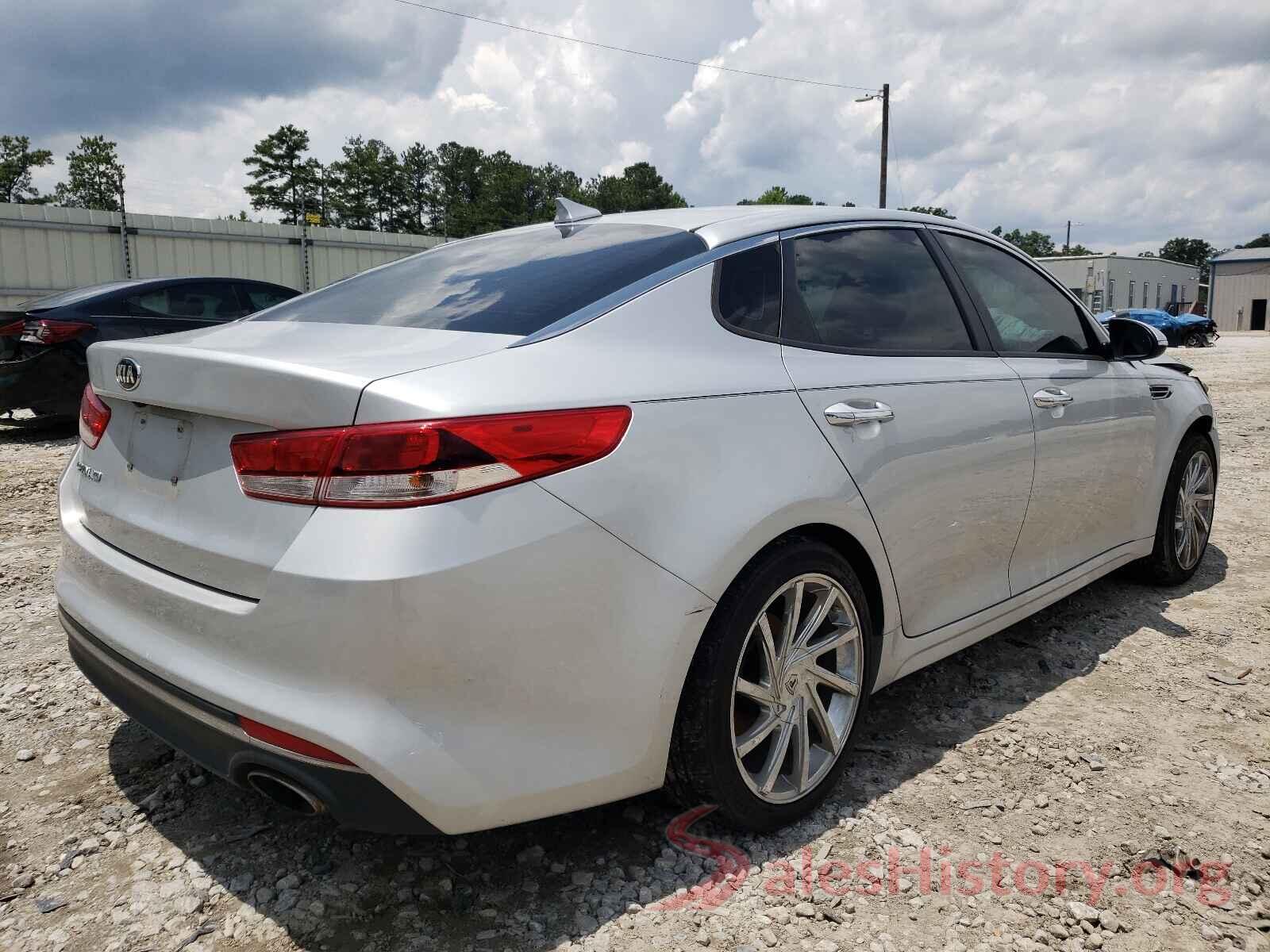 KNAGT4L39G5110025 2016 KIA OPTIMA