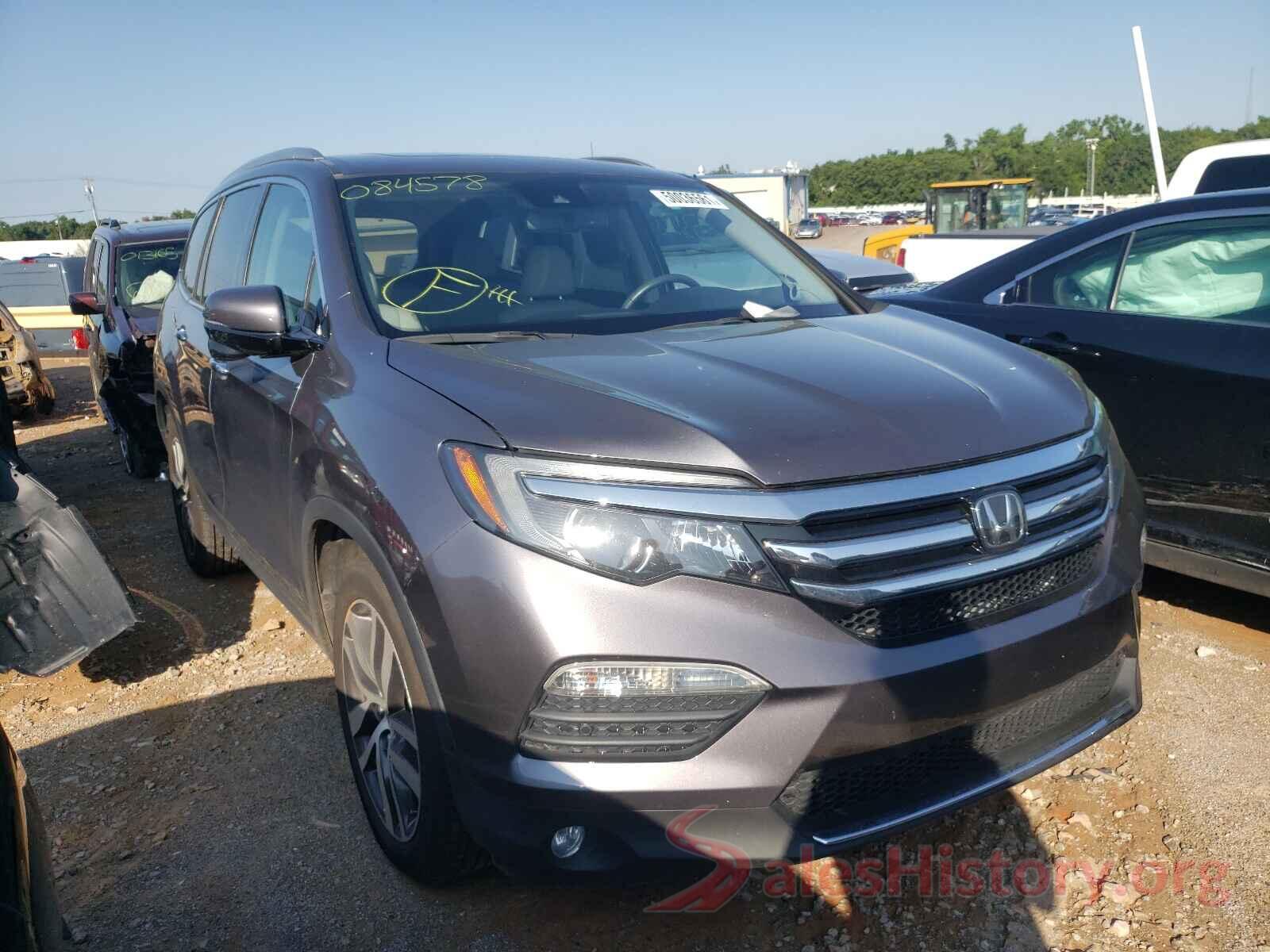 5FNYF6H99GB084578 2016 HONDA PILOT