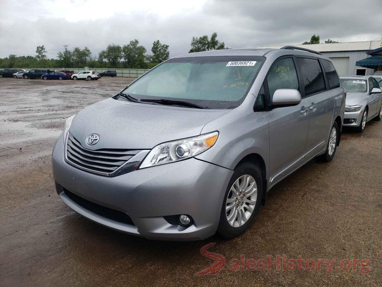 5TDYZ3DCXHS836955 2017 TOYOTA SIENNA