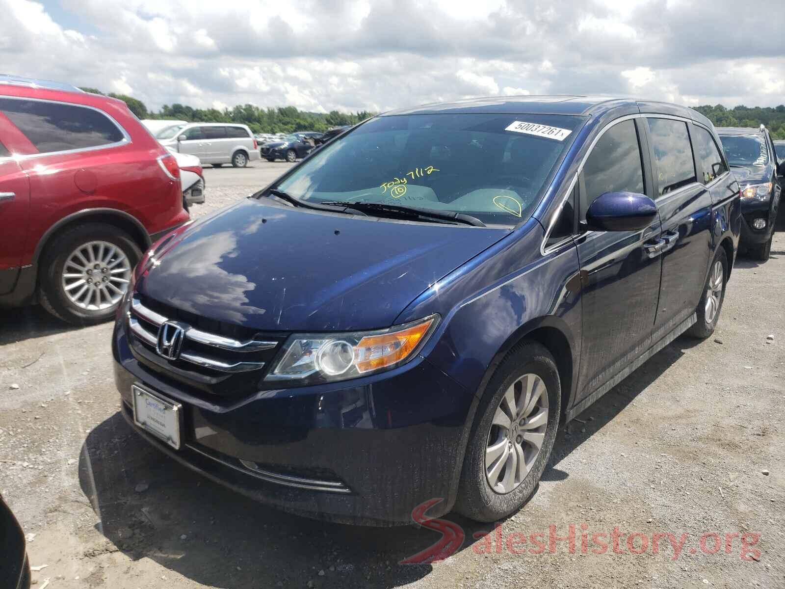 5FNRL5H67GB077352 2016 HONDA ODYSSEY