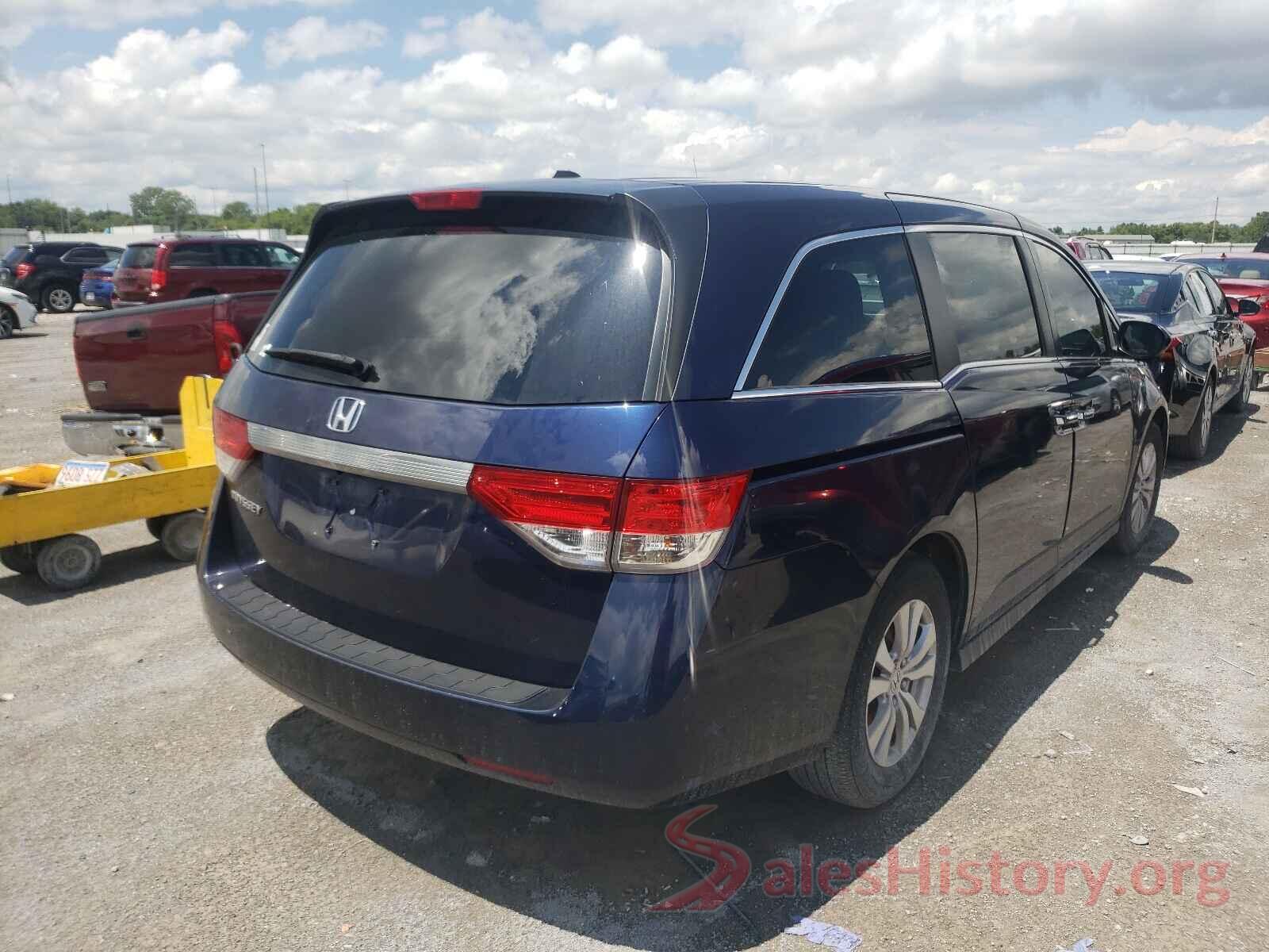 5FNRL5H67GB077352 2016 HONDA ODYSSEY