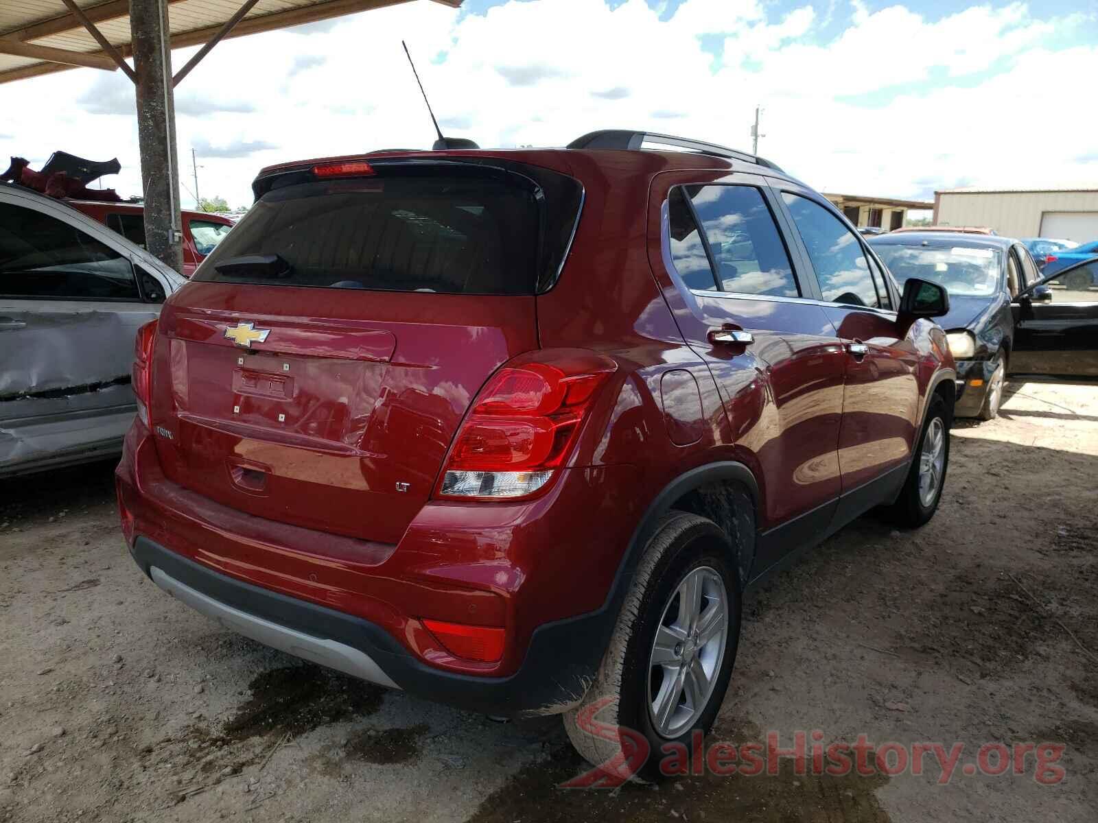 3GNCJLSB5KL322284 2019 CHEVROLET TRAX