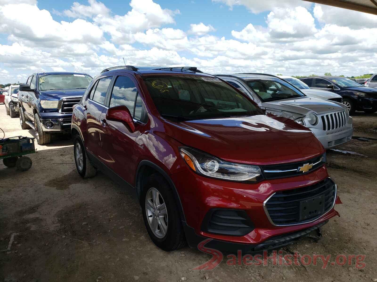 3GNCJLSB5KL322284 2019 CHEVROLET TRAX