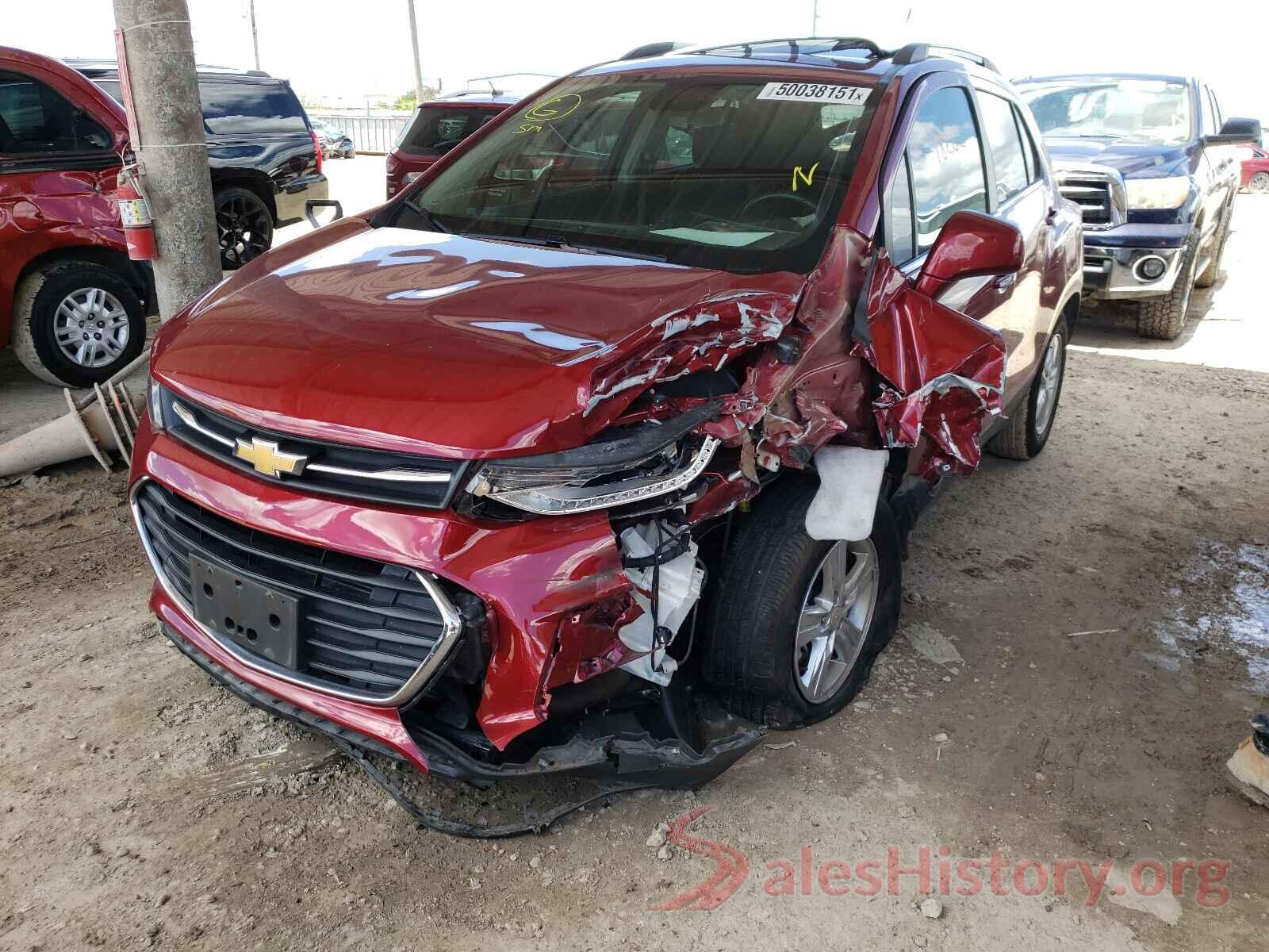 3GNCJLSB5KL322284 2019 CHEVROLET TRAX