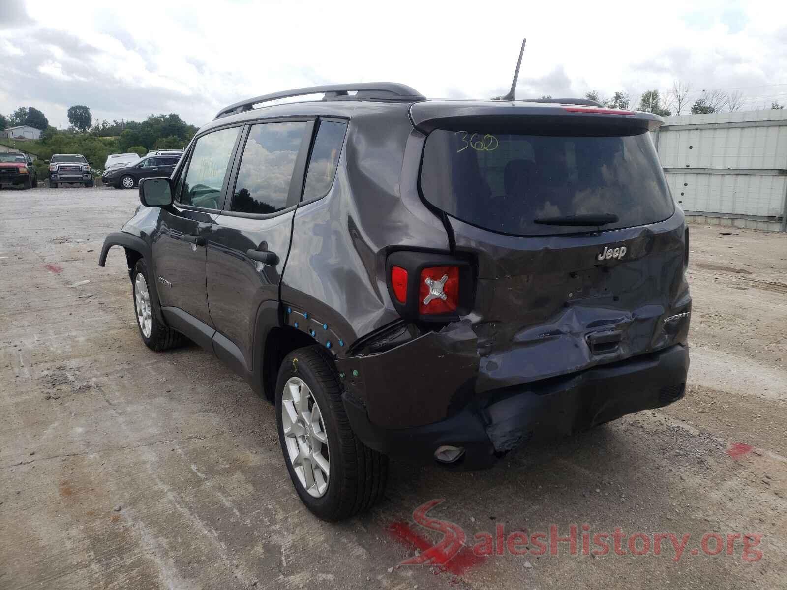 ZACNJAAB4LPL13895 2020 JEEP RENEGADE